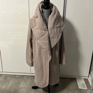 BAGATELLE NWOT Quilted Drape Open Cardigan Jacket, Size M/L